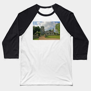 St Andrew's Church, East Lulworth Baseball T-Shirt